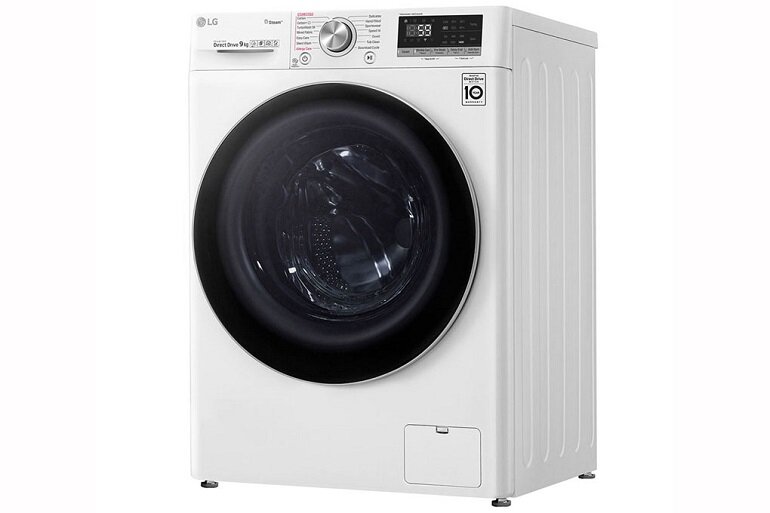 Máy giặt LG Inverter 9kg FV1409S4W được sản xuất vào năm 2020 tại Việt Nam