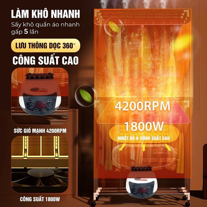 Đánh giá chất lượng tủ sấy quần áo Gume cao cấp cho gia đình