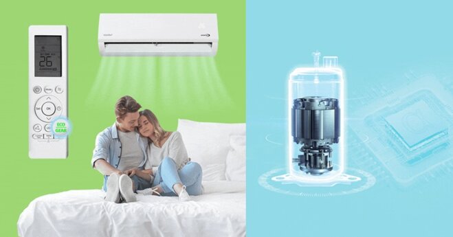 Điều hòa Comfee 18000 BTU inverter CFS-18VAF giá chỉ 8 triệu đồng mà cực tiết kiệm điện lại lọc không khí sạch