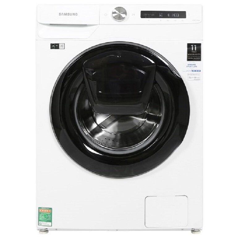 Máy giặt Samsung Addwash Inverter WW85T554DAW/SV có khối lượng giặt là 8.5kg