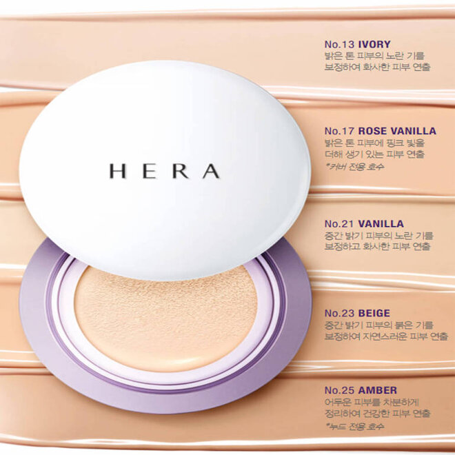 Đánh giá về phấn nước Hera UV Mist Cushion SPF 50+