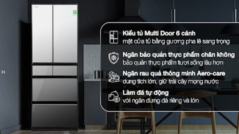 Tủ lạnh Hitachi R-HW540RV có xứng trong tầm giá khoảng 46 triệu đồng?