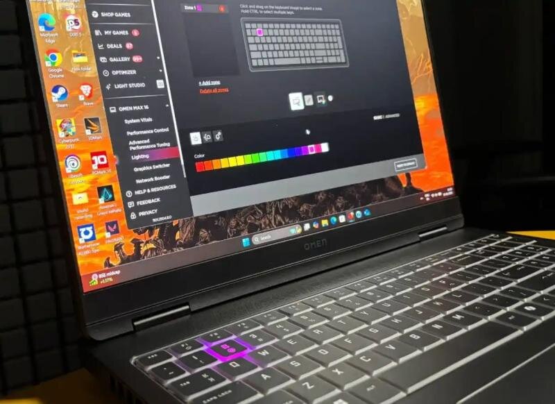 HP Omen Max 16 – Sức mạnh vượt trội trong thiết kế mới