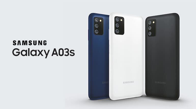 Samsung Galaxy A03s giá rẻ chất lượng vượt trội