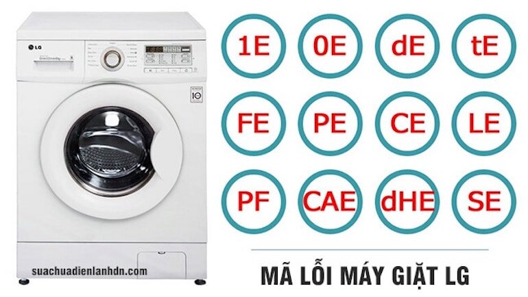 mã lỗi máy giặt LG Inverter