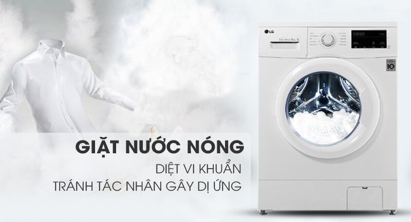 máy giặt cửa ngang LG FM1208N6W