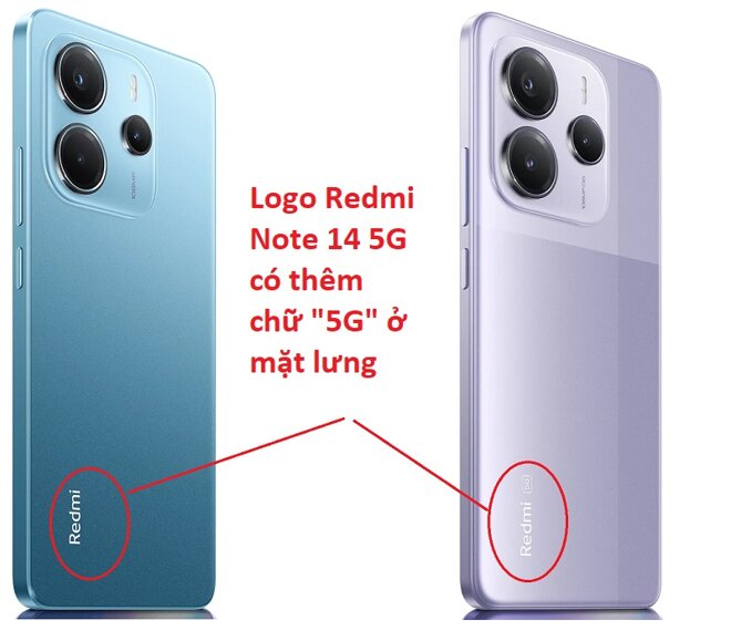 So sánh sự khác biệt giữa Xiaomi Redmi Note 14 5G và 4G: Lựa chọn máy nào tốt hơn?