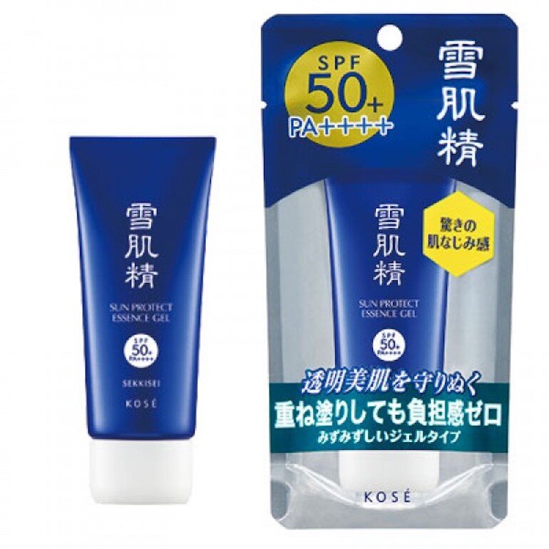 Kem chống nắng cho da khô Kose Sekkisei Sun Protect Essence Gel SPF50+/ PA++++