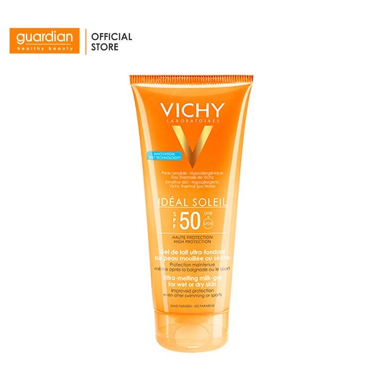 Kem chống nắng body Vichy Ideal Soleil Ultra-Melting Milk Gel