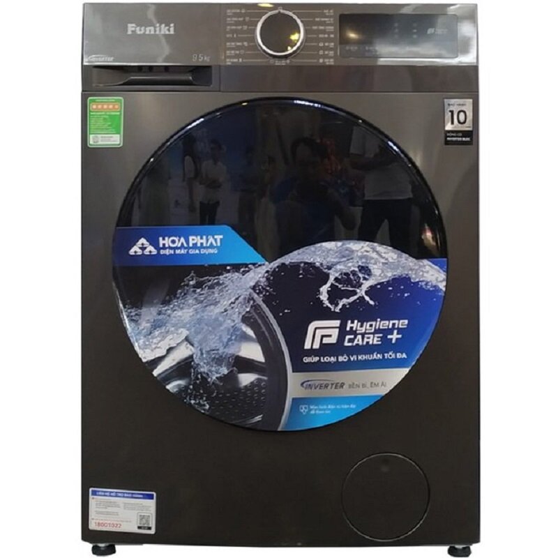 Dưới 5 triệu nên mua máy giặt Funiki Inverter 9.5 kg HWM F895ADG hay Casper WF-95VG5