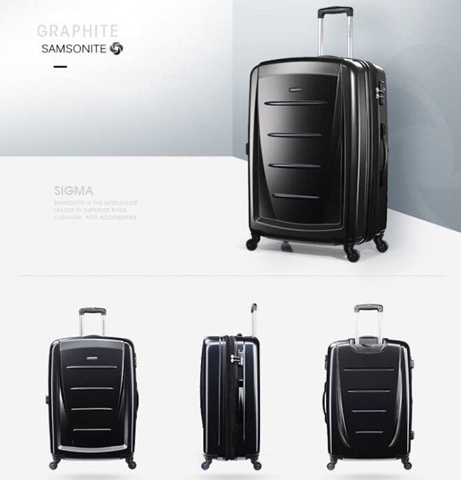 Vali Samsonite có nhiều mẫu mã và kiểu dáng