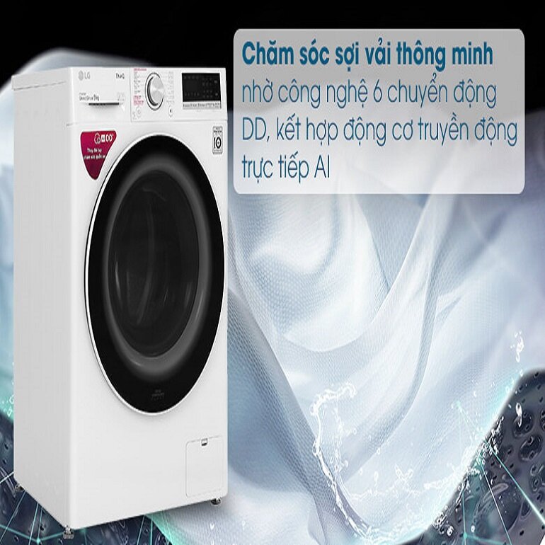 giá máy giặt LG FV1409S4W