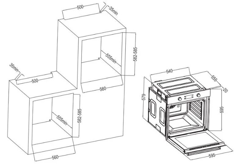 Lò nướng Faster FS-OV7210B siêu tiện lợi cho căn bếp của mỗi gia đình