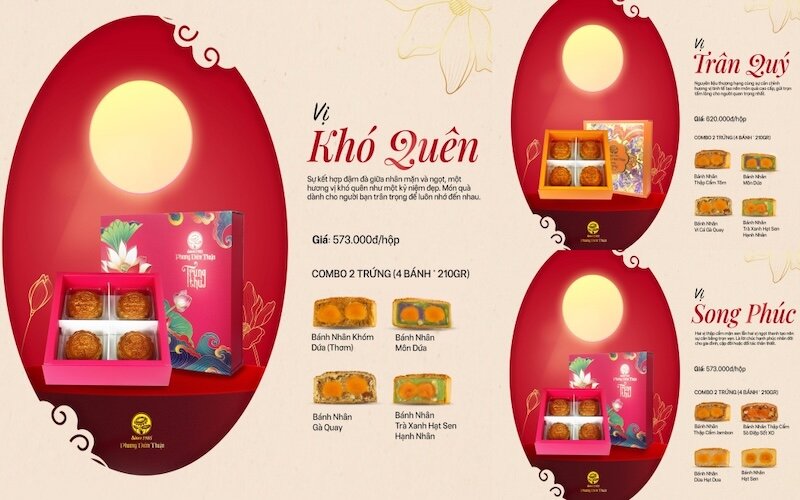 Bánh Trung Thu Phương Diêm Thuận 2025: Sự giao thoa đậm đà giữa mặn – ngọt – tình