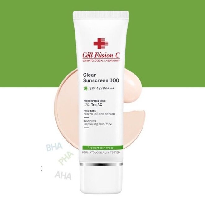 Kem chống nắng Cell Fusion C Clear Sunscreen 100