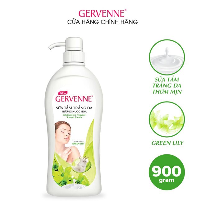 Sữa tắm Gervenne mùi nào thơm