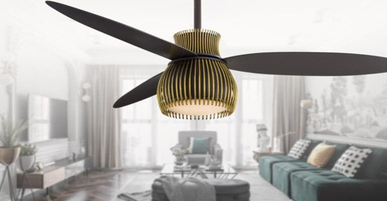 Quạt trần model Uchiwa F824 ORB TB là dòng sản phẩm cao cấp quạt trần Uchiwa F824 ORB TB