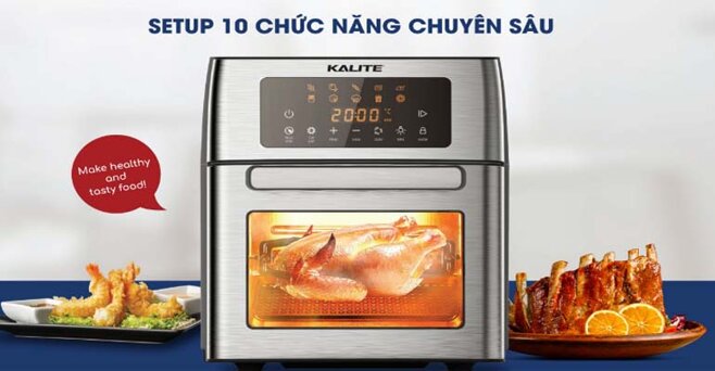 Nồi chiên không dầu Kalite KL-1500