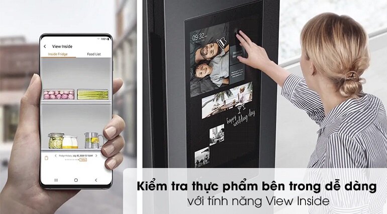 Tủ lạnh Samsung thông minh