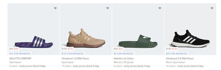 Mua giày Adidas chính hãng sale Black Friday 2022 ở đâu?