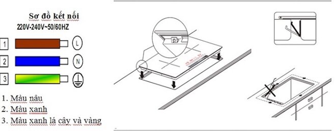 Hướng dẫn chi tiết cách đấu điện bếp từ Bosch