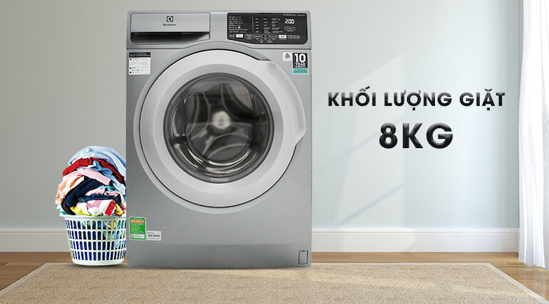 máy giặt 8kg
