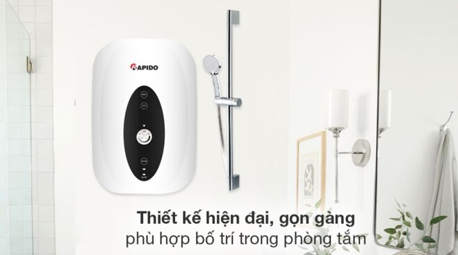 Tổng hợp ưu điểm và nhược điểm của bình nóng lạnh giá rẻ Rapido Sonne SN4.5