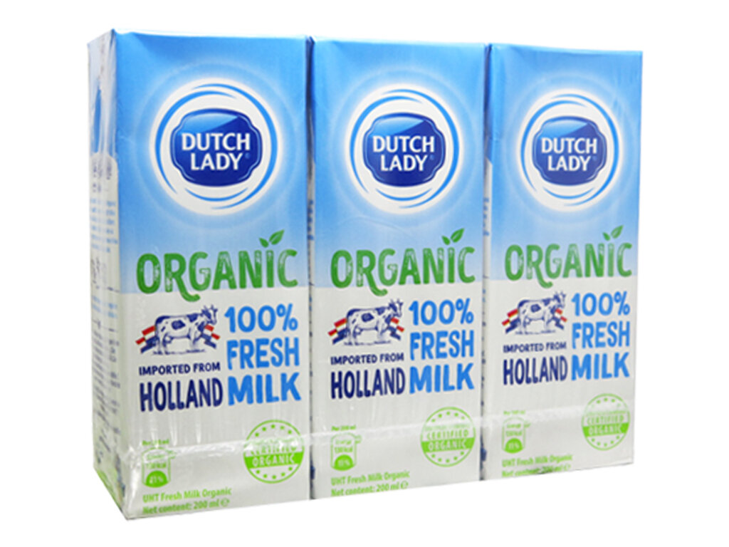 Sữa tươi cô gái Hà Lan Dutch Lady 100%