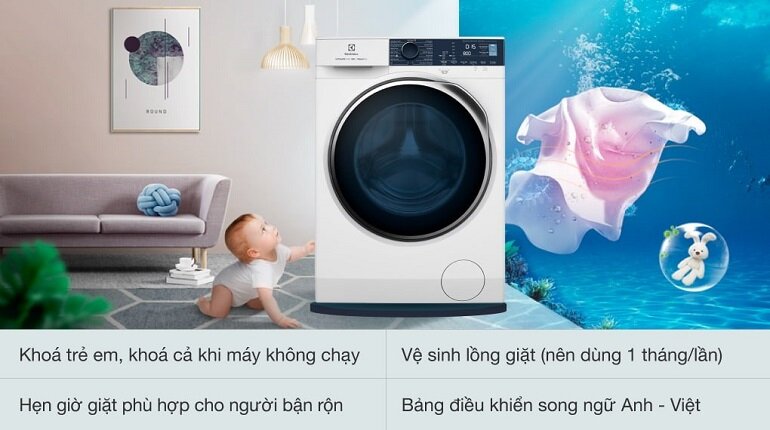 Top 3 máy giặt sấy Electrolux Inverter 10 kg hiện nay