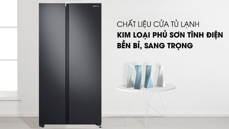 Tủ lạnh Samsung Inverter SBS 647 lít RS62R5001B4