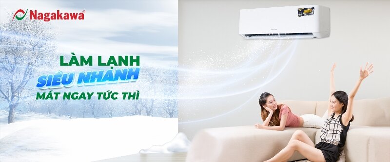 Đánh giá chất lượng điều hòa Nagakawa 18000 BTU 1 chiều NS-C18R2T30