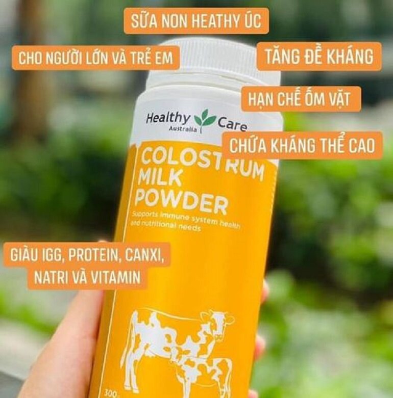 Công dụng của sữa non Colostrum Milk Powder