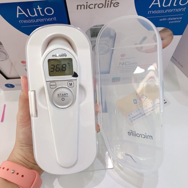 Review nhiệt kế điện tử Microlife NC200