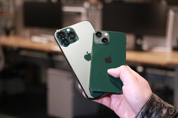 iphone 13 màu xanh lá green