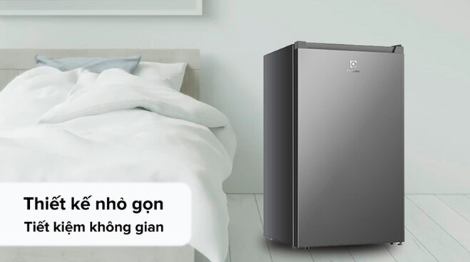 Thiết kế nhỏ gọn của tủ lạnh Electrolux 94 Lít EUM0930AD-VN 