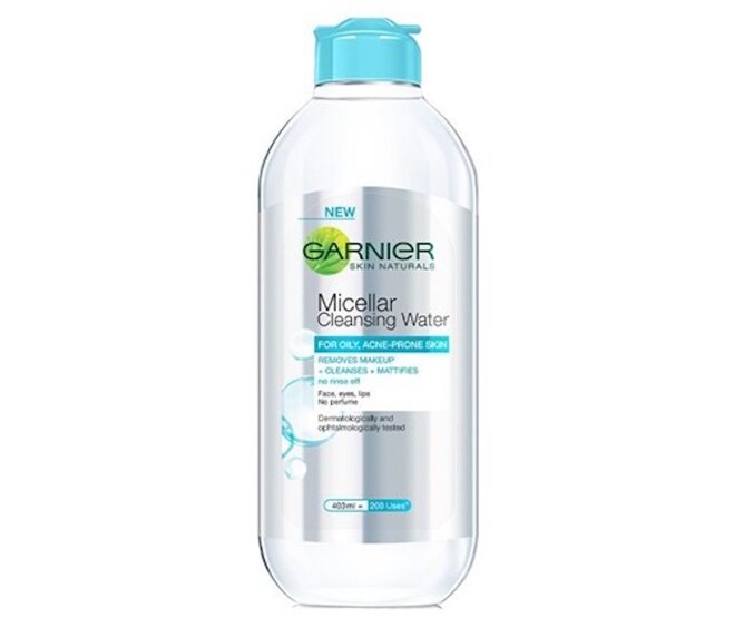 Nước tẩy trang Garnier cho da dầu Garnier Micellar Cleansing Water For Oily & Acne-Prone Skin