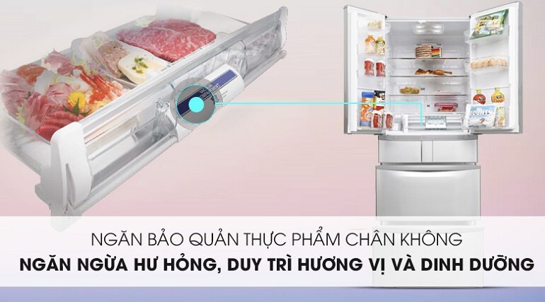 Lý do bạn nên mua tủ lạnh 6 cánh Hitachi R-sf57emw trong mùa dịch