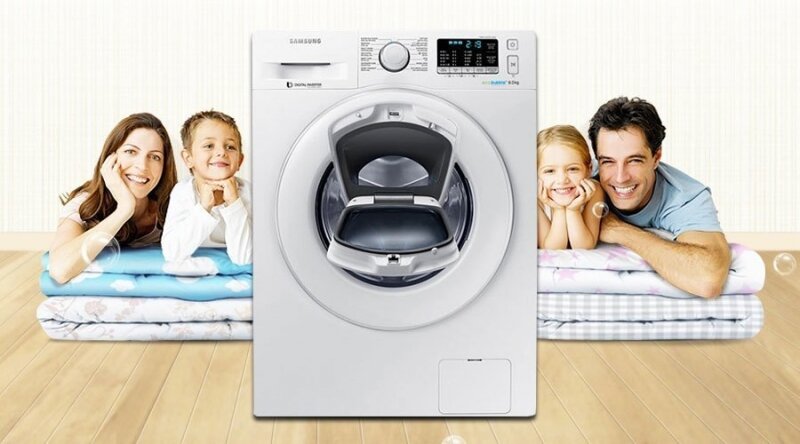 Máy giặt Samsung kiểu dáng đẹp 