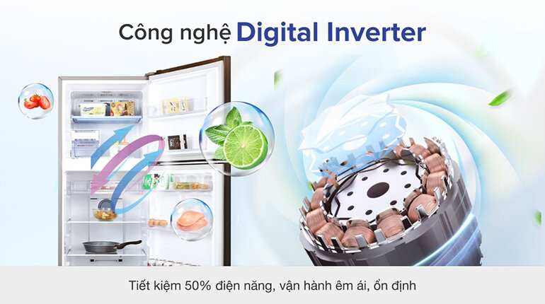 Công nghệ Digital Inverter tiết kiệm điện lên đến 50%