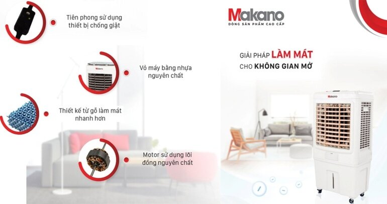 quạt điều hòa Makano MKA-05500B