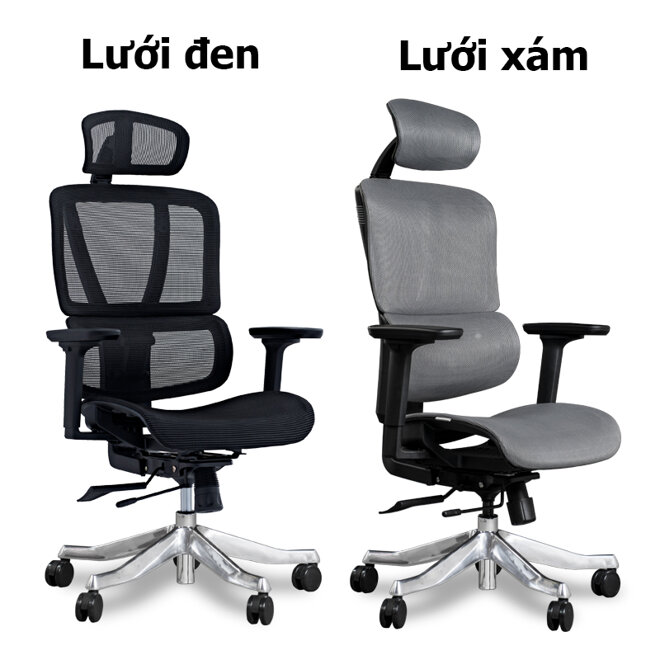 ghế công thái học lưới SMA LUMBAR 03