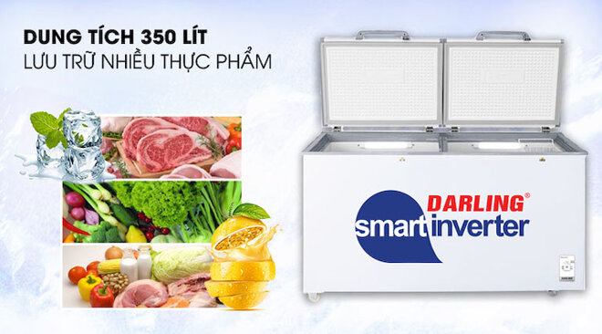 Tủ đông Darling Inverter 350 lít DMF-4699 WSI-4