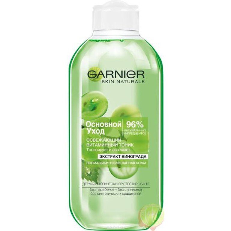 Toner Garnier màu xanh lá – dành cho da thường và da hỗn hợp