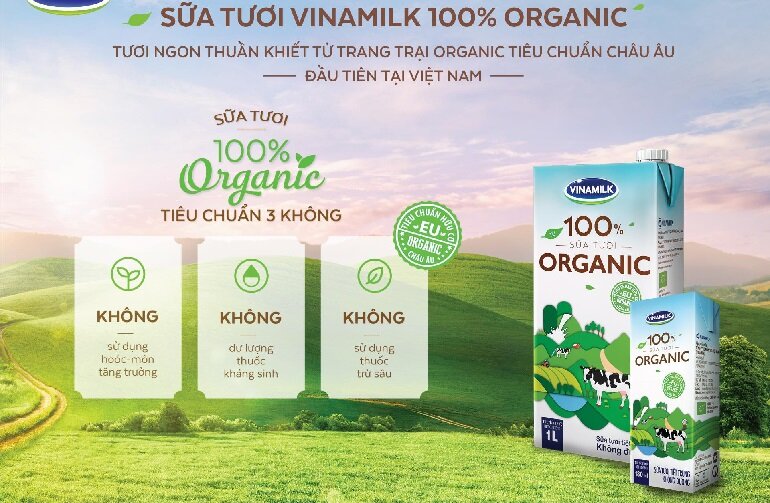 sữa hữu cơ Vinamilk