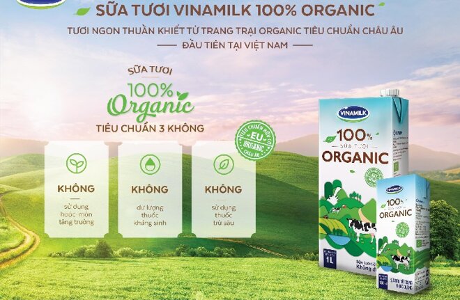 sữa hữu cơ Vinamilk