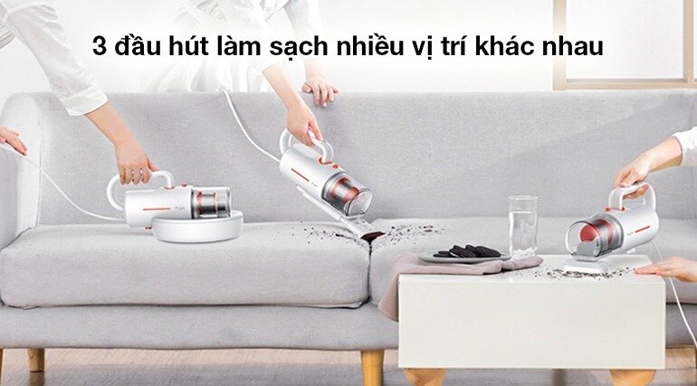 cách sử dụng máy hút bụi Deerma CM1300