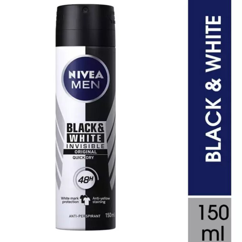 Xịt ngăn mùi Nivea Black & White