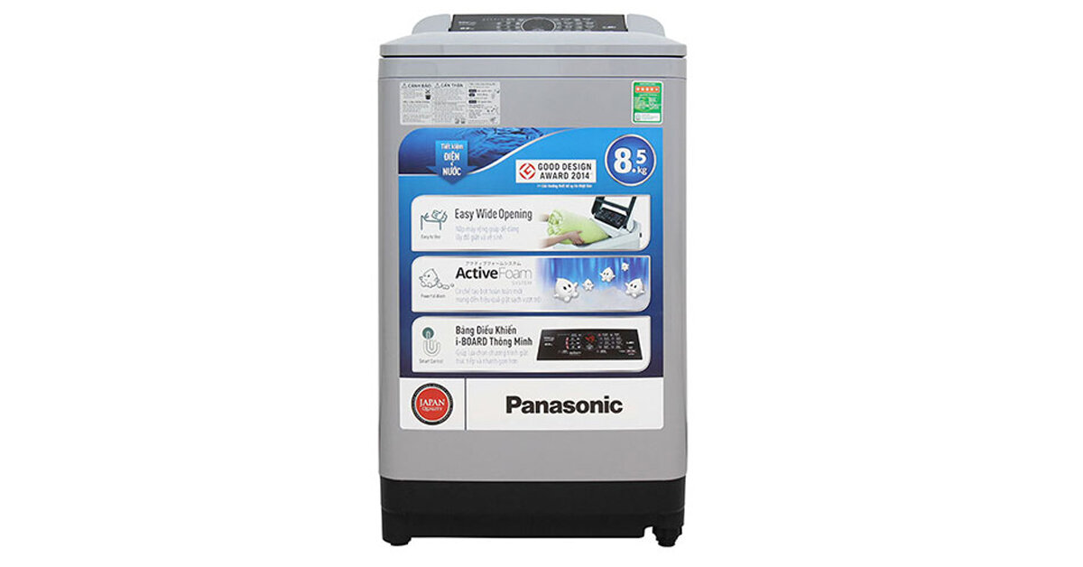 Máy giặt Panasonic NA-F85A4HRV - cửa trên, 8.5kg