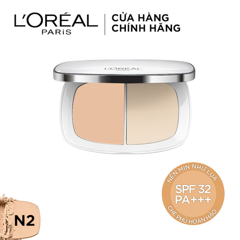 phấn nền Loreal True Match Even Perfecting Powder Foundation SPF32 PA +++