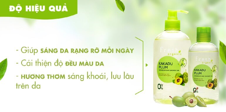 Sữa tắm Fresh Organic Kakadu Plum